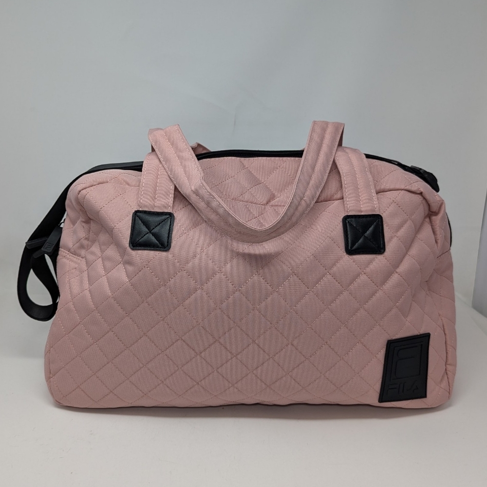 Fila Pink Small Duffel Bag Gym Gear Tote